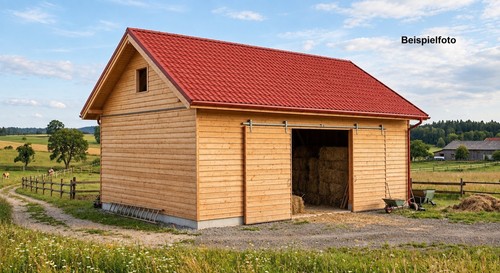 Holzhalle 8x6 scheune - holzhalle,