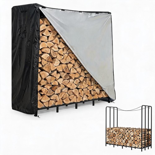 Kaminholzregal außen - xl,